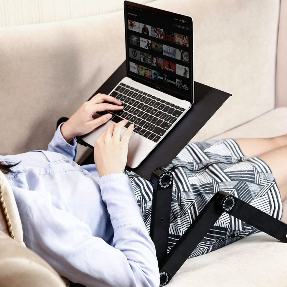 The Adjustable Ergonomic Portable Aluminum Laptop Desk