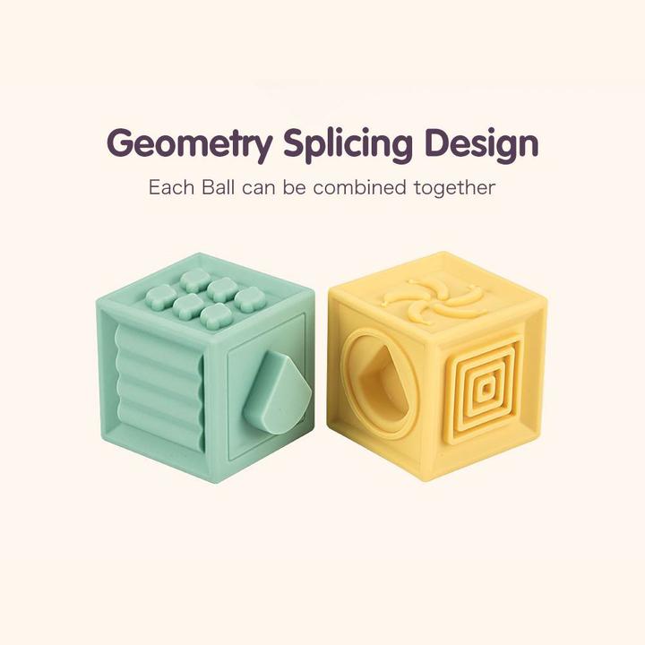 Silicone Cognitive Learning Blocks