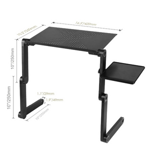 The Adjustable Ergonomic Portable Aluminum Laptop Desk