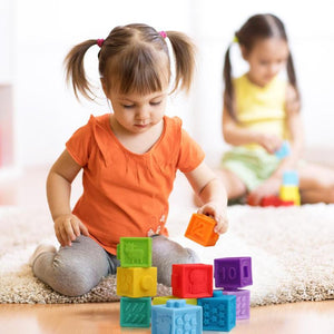 Silicone Cognitive Learning Blocks