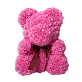 Red & Pink Rose Bear