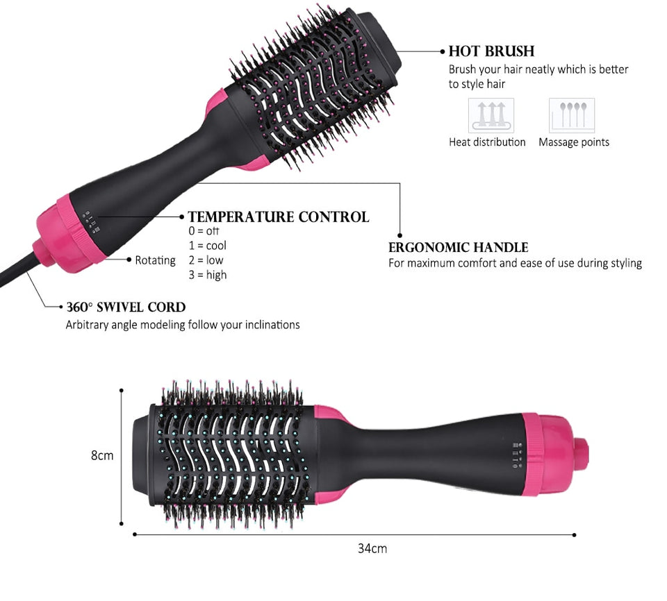 OneStep™ Ceramic Hair Dryer and Volumiser