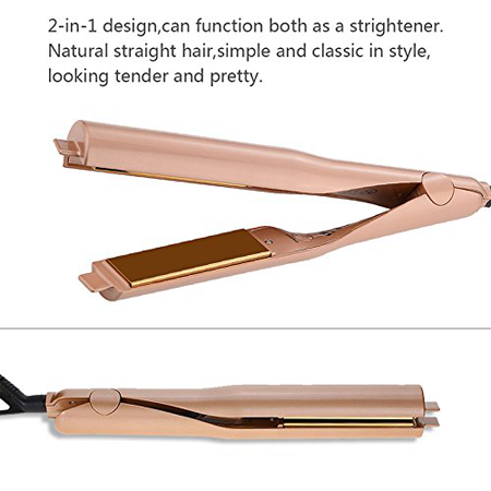 Hair Straightener & Hair Curler Iron 2 in 1