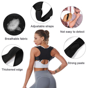 Adjustable Upper Back Brace For Women and Men