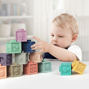 Silicone Cognitive Learning Blocks